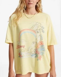 Billabong Waterfall Boyfriend T-Shirt PINA COLADA (pca) 9 Billabong Waterfall Boyfriend T-Shirt PINA COLADA (pca) -billabong shop abjzt00630 billabongw pca dtl1