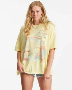 Billabong Waterfall Boyfriend T-Shirt PINA COLADA (pca) 10 Billabong Waterfall Boyfriend T-Shirt PINA COLADA (pca) -billabong shop abjzt00630 billabongw pca frt1 1