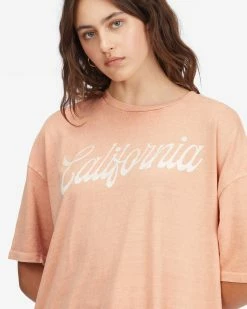 Billabong Land Of Milk And Honey Boyfriend T-Shirt STONE ROSE (sne) 10 Billabong Land Of Milk And Honey Boyfriend T-Shirt STONE ROSE (sne) -billabong shop abjzt00687 billabongw sne dtl1