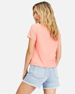 Billabong You're A Peach Vintage Cut T-Shirt LIFES A PEACH (mhg0) 8 Billabong You're A Peach Vintage Cut T-Shirt LIFES A PEACH (mhg0) -billabong shop abjzt00694 billabongw mhg0 bck1