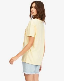 Billabong Dream All Day Boyfriend T-Shirt BUTTERMILK (yej0) 8 Billabong Dream All Day Boyfriend T-Shirt BUTTERMILK (yej0) -billabong shop abjzt00701 billabongw yej0 bck1