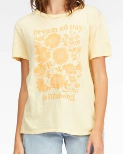Billabong Dream All Day Boyfriend T-Shirt BUTTERMILK (yej0) 9 Billabong Dream All Day Boyfriend T-Shirt BUTTERMILK (yej0) -billabong shop abjzt00701 billabongw yej0 dtl1