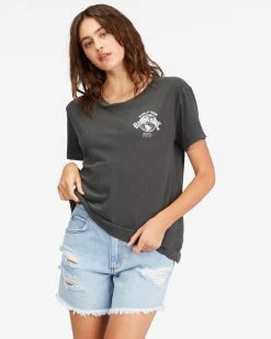 Billabong World Tour Boyfriend T-Shirt OFF BLACK (ofb)