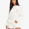 Billabong A Rose Is A Rose Long Sleeve T-Shirt SALT CRYSTAL (scs)
