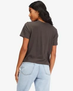 Billabong Make It Tropical Vintage Cut T-Shirt OFF BLACK (ofb) 11 Billabong Make It Tropical Vintage Cut T-Shirt OFF BLACK (ofb) -billabong shop abjzt00724 billabongw ofb bck1 1