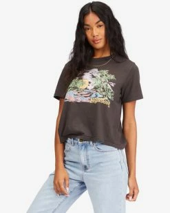 Billabong Make It Tropical Vintage Cut T-Shirt OFF BLACK (ofb) 10 Billabong Make It Tropical Vintage Cut T-Shirt OFF BLACK (ofb) -billabong shop abjzt00724 billabongw ofb sd1 1