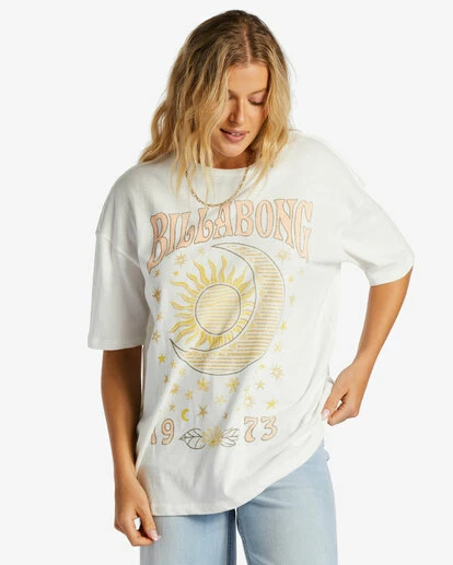 Billabong Light Of Dawn T-shirt SALT CRYSTAL (scs) 4 Billabong Light Of Dawn T-shirt SALT CRYSTAL (scs) - Image 4