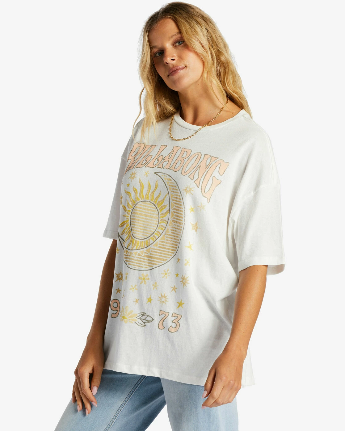 Billabong Light Of Dawn T-shirt SALT CRYSTAL (scs) 2 Billabong Light Of Dawn T-shirt SALT CRYSTAL (scs) - Image 2