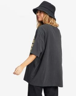 Billabong With Love From The Sun Oversized Graphic Boyfriend T-Shirt OFF BLACK (ofb) 9 Billabong With Love From The Sun Oversized Graphic Boyfriend T-Shirt OFF BLACK (ofb) -billabong shop abjzt00945 billabongw ofb bck1