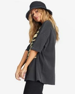 Billabong With Love From The Sun Oversized Graphic Boyfriend T-Shirt OFF BLACK (ofb) 8 Billabong With Love From The Sun Oversized Graphic Boyfriend T-Shirt OFF BLACK (ofb) -billabong shop abjzt00945 billabongw ofb sd1