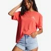 Billabong La Playa Oversized T-Shirt BRIGHT POPPY (rne0)