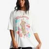 Billabong Easy Tiger Oversized T-Shirt SALT CRYSTAL (scs)