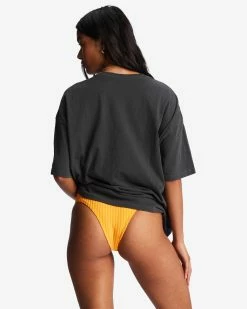 Billabong Dreamland Oversized T-Shirt OFF BLACK (ofb) -billabong shop abjzt01029 billabongw ofb bck1