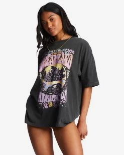 Billabong Dreamland Oversized T-Shirt OFF BLACK (ofb)