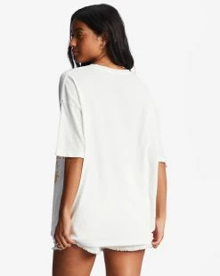 Billabong Sunshine Dream Oversized T-Shirt SALT CRYSTAL (scs) 8 Billabong Sunshine Dream Oversized T-Shirt SALT CRYSTAL (scs) -billabong shop abjzt01030 billabongw scs bck1
