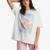 Billabong Peace And Love Oversized T-Shirt SALT CRYSTAL (scs)