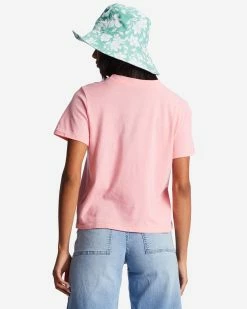 Billabong Aloha Forever T-Shirt PINK WINK (mfk0) -billabong shop abjzt01034 billabongw mfk0 bck1