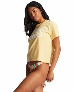 Billabong Sun Your Buns T-Shirt FRESH SQUEEZED (yzn0) -billabong shop abjzt01035 billabongw yzn0 sd1 1
