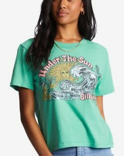 Billabong Choppy Waters T-Shirt SWEET GRASS (gkz0) 9 Billabong Choppy Waters T-Shirt SWEET GRASS (gkz0) -billabong shop abjzt01036 billabongw gkz0 dtl1