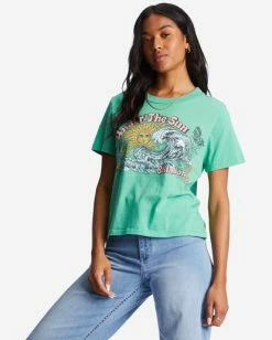 Billabong Choppy Waters T-Shirt SWEET GRASS (gkz0) 11 Billabong Choppy Waters T-Shirt SWEET GRASS (gkz0) -billabong shop abjzt01036 billabongw gkz0 sd1 1