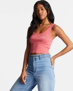 Billabong Keep Shining Cropped Tank Top SOFT PINK (mdd0) 11 Billabong Keep Shining Cropped Tank Top SOFT PINK (mdd0) -billabong shop abjzt01164 billabongw mdd0 sd1 1