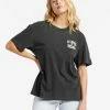 Billabong Pro Pipeline Poster Oversized T-Shirt OFF BLACK (ofb)