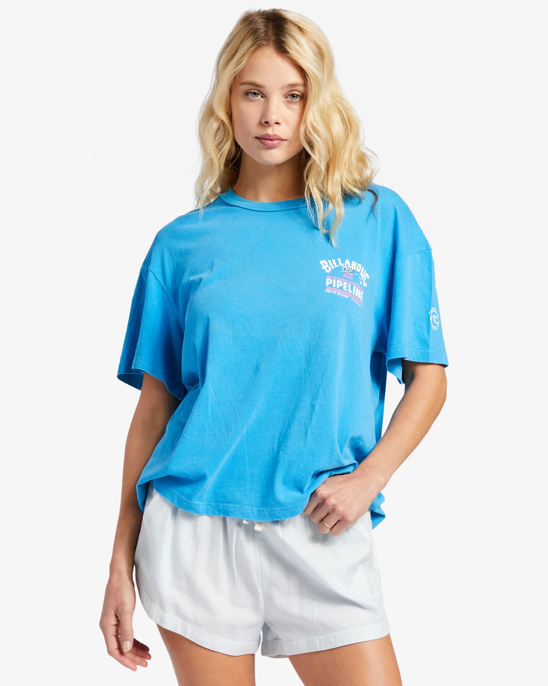 Billabong Pro Pipeline Oversized T-Shirt BLUE HAWAII (bmm0) 1 Billabong Pro Pipeline Oversized T-Shirt BLUE HAWAII (bmm0)