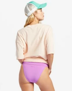 Billabong Pro Pipeline Oversized T-Shirt WASHED PEACH (mdr0) -billabong shop abjzt01246 billabongw mdr0 bck1