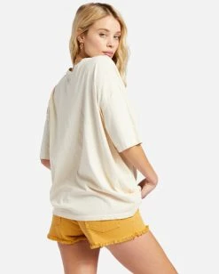 Billabong Essentials True Boy T-Shirt ANTIQUE WHITE (anw) -billabong shop abjzt01381 billabongw anw bck1 1