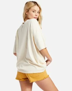 Billabong Essentials True Boy T-Shirt ANTIQUE WHITE (anw) -billabong shop abjzt01381 billabongw anw bck1