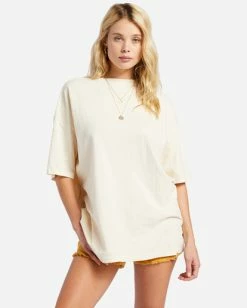 Billabong Essentials True Boy T-Shirt ANTIQUE WHITE (anw) -billabong shop abjzt01381 billabongw anw frt1 1