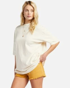 Billabong Essentials True Boy T-Shirt ANTIQUE WHITE (anw) -billabong shop abjzt01381 billabongw anw sd1 1