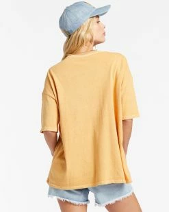 Billabong Essentials True Boy T-Shirt GOLD DUST (gdd) -billabong shop abjzt01381 billabongw gdd bck1