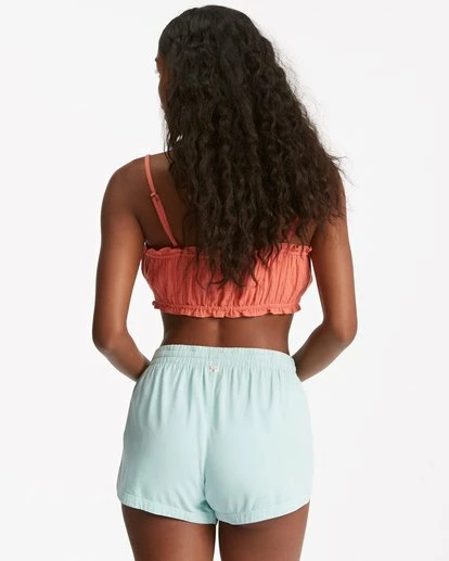 Billabong Road Trippin Elastic Waist Shorts MINT TO BE (gcr0) 6 Billabong Road Trippin Elastic Waist Shorts MINT TO BE (gcr0) - Image 6