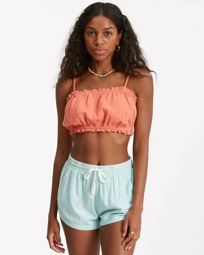 Billabong Road Trippin Elastic Waist Shorts MINT TO BE (gcr0) 4 Billabong Road Trippin Elastic Waist Shorts MINT TO BE (gcr0) - Image 4