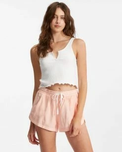 Billabong Road Trippin Elastic Waist Shorts PEACH PIT (mel0) -billabong shop j202eroa billabongw mel0 frt1 1