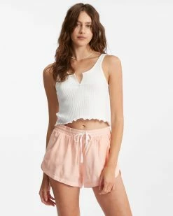 Billabong Road Trippin Elastic Waist Shorts PEACH PIT (mel0)