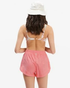 Billabong Road Trippin Elastic Waist Shorts PINK SUNSET (mfz0) -billabong shop j202eroa billabongw mfz0 bck1 1