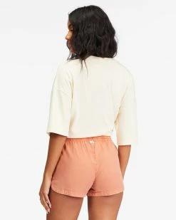 Billabong Road Trippin Elastic Waist Shorts TERRACOTTA (tca) -billabong shop j202eroa billabongw tca bck1