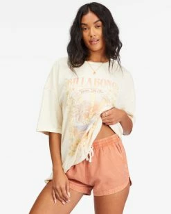Billabong Road Trippin Elastic Waist Shorts TERRACOTTA (tca) -billabong shop j202eroa billabongw tca frt1 1