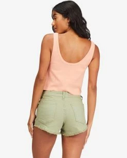 Billabong Buttoned Up Denim Shorts ARMY (arm) 11 Billabong Buttoned Up Denim Shorts ARMY (arm) -billabong shop j204gbut billabongw arm bck1 1