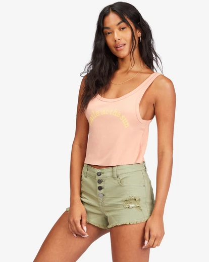 Billabong Buttoned Up Denim Shorts ARMY (arm) 5 Billabong Buttoned Up Denim Shorts ARMY (arm) - Image 5