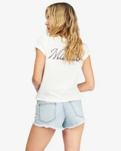 Billabong Buttoned Up Denim Shorts INDIGO RINSE 1 (btkw) 8 Billabong Buttoned Up Denim Shorts INDIGO RINSE 1 (btkw) -billabong shop j204gbut billabongw btkw bck1