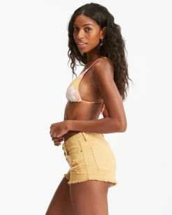 Billabong Buttoned Up Denim Shorts SUNSET GOLD (ylm0) 11 Billabong Buttoned Up Denim Shorts SUNSET GOLD (ylm0) -billabong shop j204gbut billabongw ylm0 sd1 1