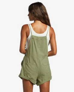 Billabong Wild Pursuit Romper AVOCADO (avo) -billabong shop j204tbwi billabongw avo bck1 3