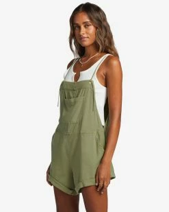 Billabong Wild Pursuit Romper AVOCADO (avo) -billabong shop j204tbwi billabongw avo sd1 3