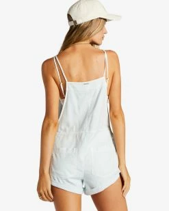 Billabong Wild Pursuit Romper LIGHT CHAMBRAY (bfw0) -billabong shop j204tbwi billabongw bfw0 bck1 1