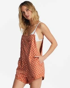 Billabong Wild Pursuit Romper BRICK (brk) 11 Billabong Wild Pursuit Romper BRICK (brk) -billabong shop j204tbwi billabongw brk sd1 7