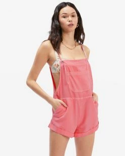Billabong Wild Pursuit Romper PINK SUNSET (mfz0) 11 Billabong Wild Pursuit Romper PINK SUNSET (mfz0) -billabong shop j204tbwi billabongw mfz0 frt1 1