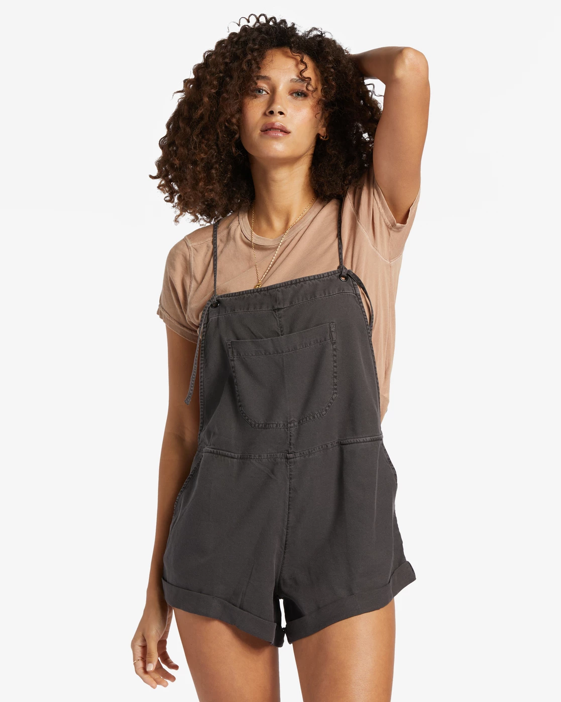 Billabong Wild Pursuit Romper OFF BLACK (ofb) 1 Billabong Wild Pursuit Romper OFF BLACK (ofb)